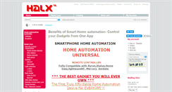 Desktop Screenshot of halx.co.uk
